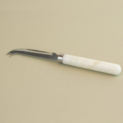 Danby White Marble Serrated Knife