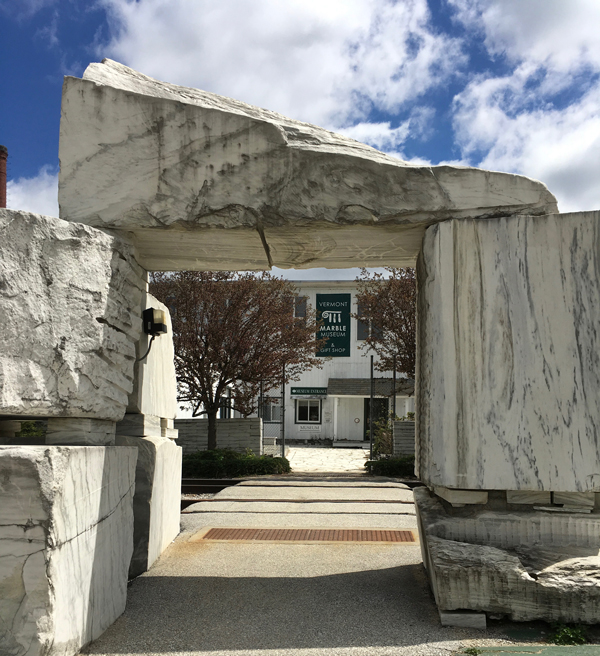 Vermont Marble Museum Entrance